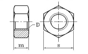 Titanium Hex Nut Titanium Hex Nut