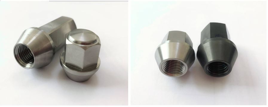 Titanium wheel bolts