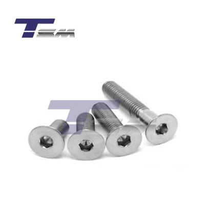 Titanium Hexagon Socket Countersunk Head Cap Screws