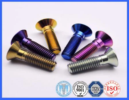 Gr5 Titanium Countersunk Bolt
